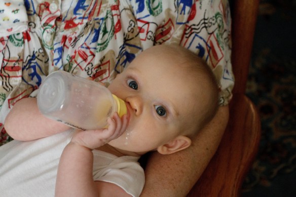 just drinking my bottle